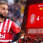 Valentin Castellanos saat bobol gawang Real Madrid dengan empat gol