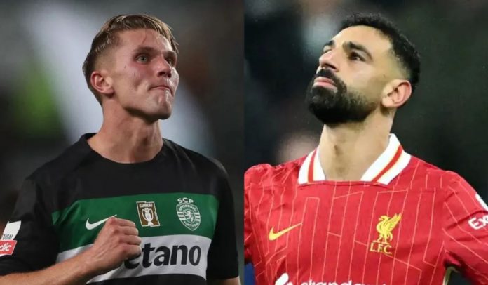 Viktor Gyokeres jadi pesaing Mohamed Salah
