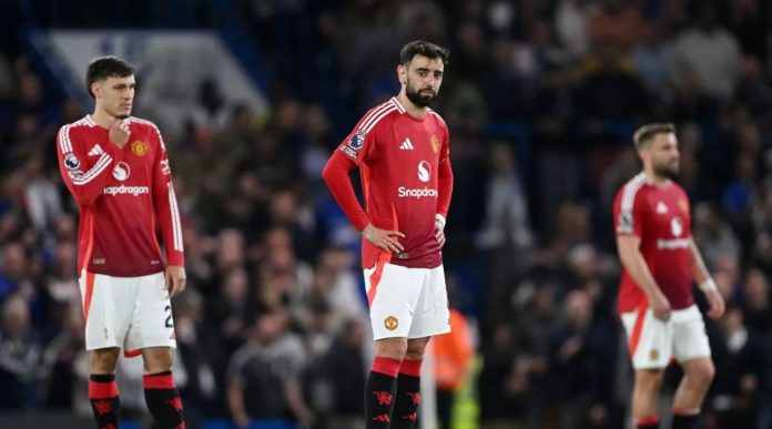 Wajah pemain Manchester United saat kalah lawan Chelsea