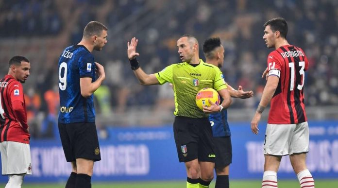 Wasit Marco Guido di laga INter Milan vs Lazio