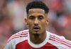 William Saliba pemain Arsenal