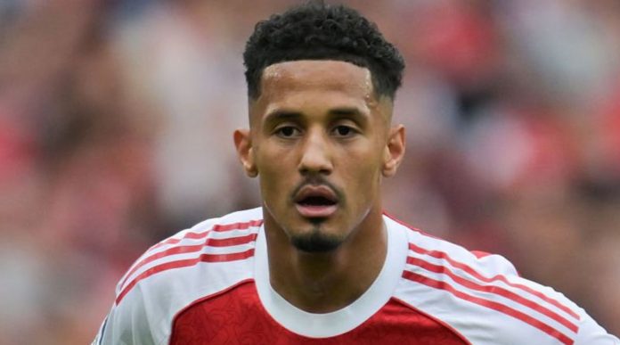 William Saliba pemain Arsenal