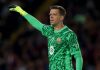 Wojciech Szczesny dalam Sebuah Aksinya di Barcelona