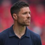 Xabi Alonso di laga Mainz 05 v Bayer 04 Leverkusen