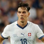 Aksi Ardon Jashari di laga Amerika Serikat vs Swiss