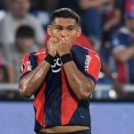 Aksi Diego Leon bersama Cerro Porteno