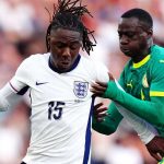 Aksi Eberechi Eze di laga Inggris vs Senegal
