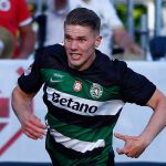 Aksi Victor Gyokeres di laga SL Benfica v Sporting CP