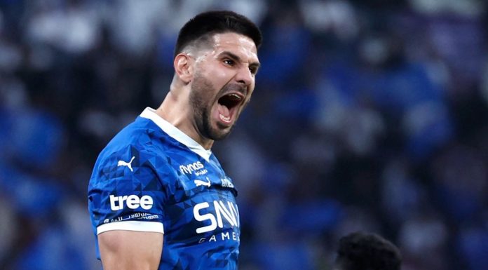 Aleksandar Mitrovic pemain Al-Hilal