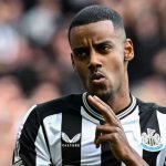Alexander Isak pemain Newcastle United