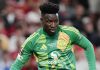Andre Onana di laga final Liga Europa antara Manchester United vs Tottenham Hotspur