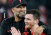 Andy Robertson dan Jurgen Klopp