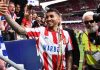 Angel Correa pemain Atletico Madrid