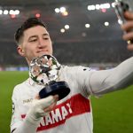 Angelo Stiller pemain VfB Stuttgart