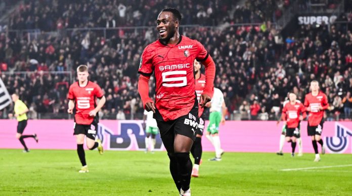 Arnaud Kalimuendo striker Rennes