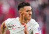 Benjamin Sesko di laga RB Leipzig vs VfB Stuttgart