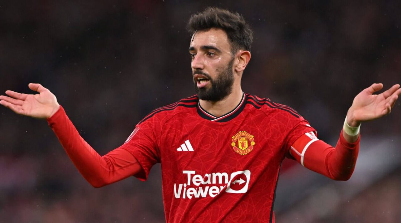 Bruno Fernandes bintang Manchester United