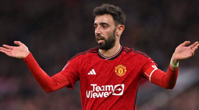 Bruno Fernandes bintang Manchester United