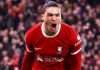 Darwin Nunez bintang Liverpool