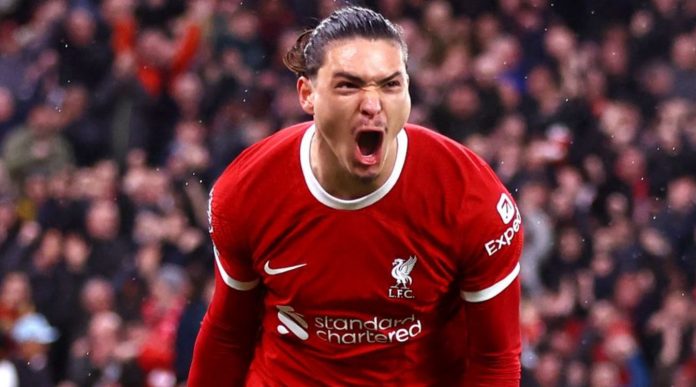 Darwin Nunez bintang Liverpool
