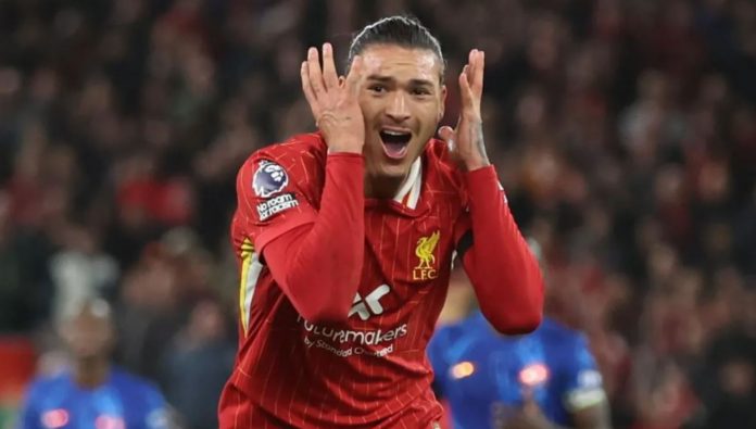 Darwin Nunez pemain Liverpool