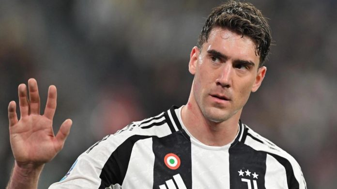Dusan Vlahovic pemain Juventus