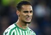 Ekspresi Antony di laga Real Betis vs Chelsea