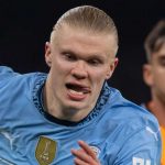 Erling Haaland saat bertanding melawan Real Madrid