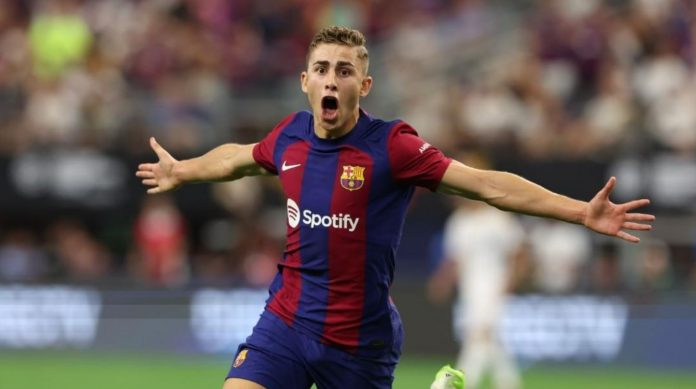 Fermin Lopez pemain Barcelona