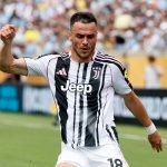 Filip Kostic di laga Juventus vs Manchester City
