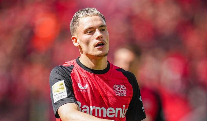 Florian Wirtz di laga Bayer Leverkusen vs Borussia Dortmund