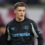 Florian Wirtz di laga RB Leipzig v Bayer 04 Leverkusen