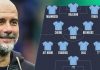 Formasi Manchester City musim 2025-2026