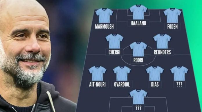 Formasi Manchester City musim 2025-2026