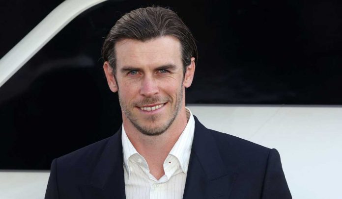 Gareth Bale ketika menghadiri acara F1 The Movie