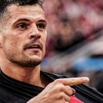 Granit Xhaka pemain Bayer Leverkusen