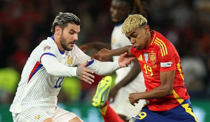 Hasil UEFA Nations League Spanyol vs Prancis