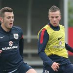 Jack wilshere dan Tom Cleverley saat aktif bermain pada 2013