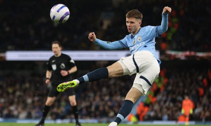 James McAtee pemain Manchester City