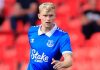 Jarrad Branthwaite bintang Everton