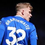 Jarrad Branthwaite di laga Everton vs Southampton