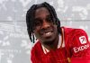 Jeremie Frimpong dalam perkenalan sebagai pemain baru Liverpool