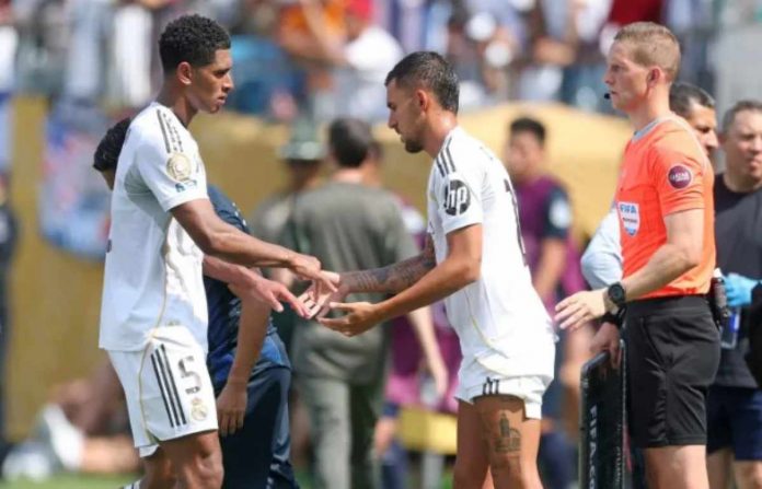 Jude Bellingham saat digantikan pemain lain