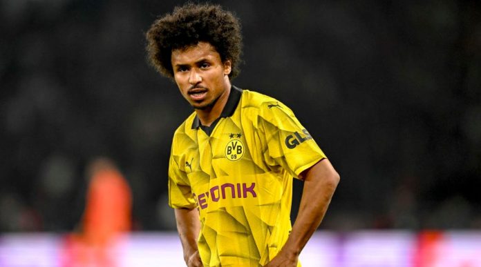 Karim Adeyemi pemain Borussia Dortmund