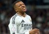 Kylian Mbappe pemain Real Madrid