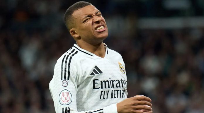 Kylian Mbappe pemain Real Madrid