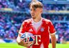 Lennart Karl dalam aksinya untuk Bayern Munchen di laga vs Auckland City
