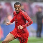 Leroy Sane dalam sebuah laga Bayern Munchen
