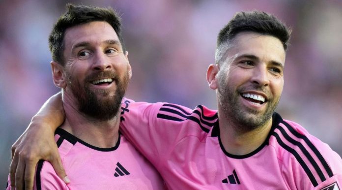 Lionel Messi dan Jordi Alba pemain Inter Miami