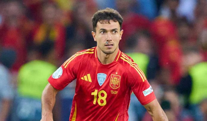 Martin Zubimendi di laga Spanyol vs Prancis di UEFA Nations League